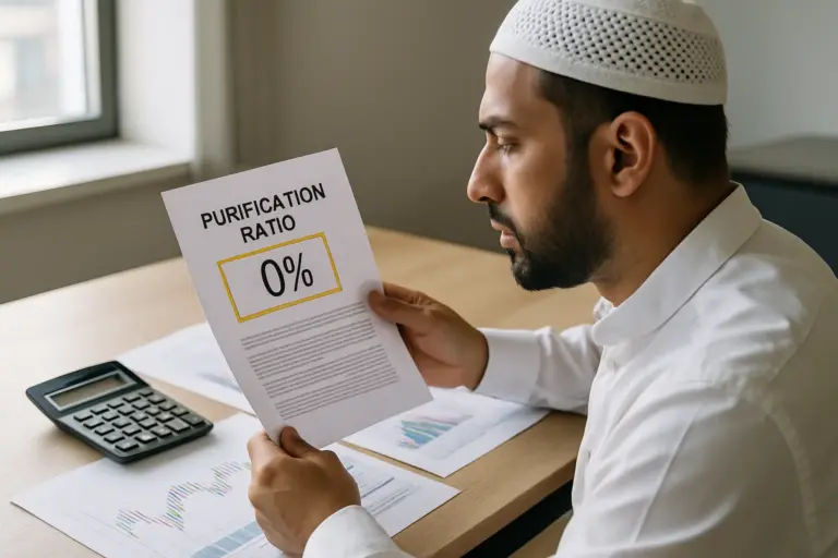 حكم شراء أسهم نسبة التطهير فيها صفر