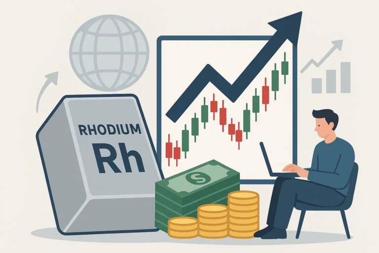 كيفية تداول الروديوم