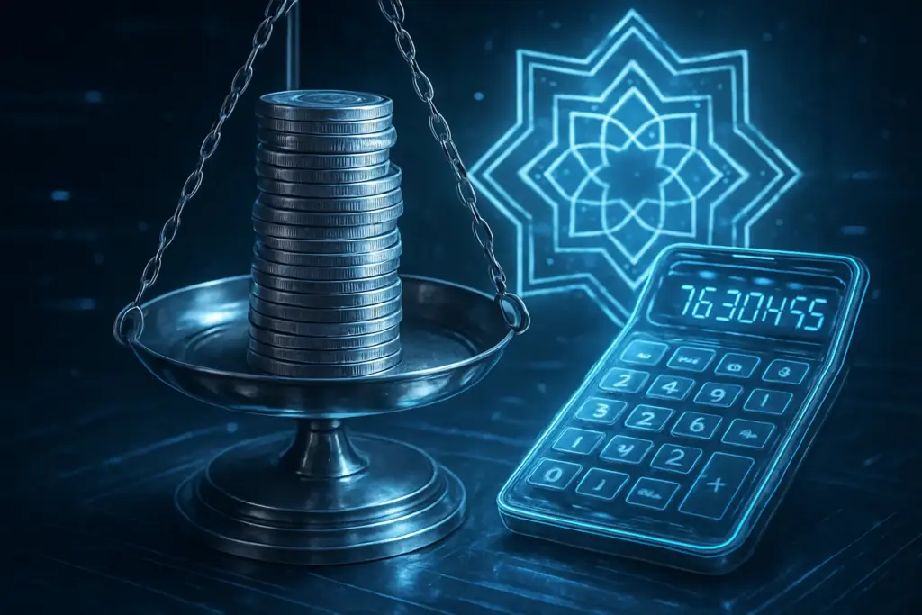 حاسبة زكاة الفضة و طريقة الحساب