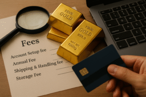 شراء سبائك ذهب عبر الإنترنت: ما الرسوم المخفية؟