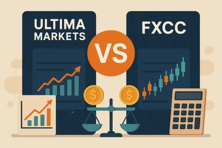 مقارنة بين Ultima Markets و FXCC