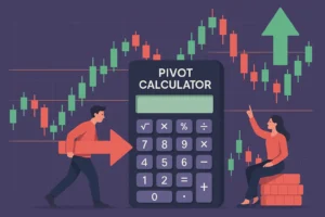 اكتشف نقاط الدخول والخروج باستخدام حاسبة Pivot