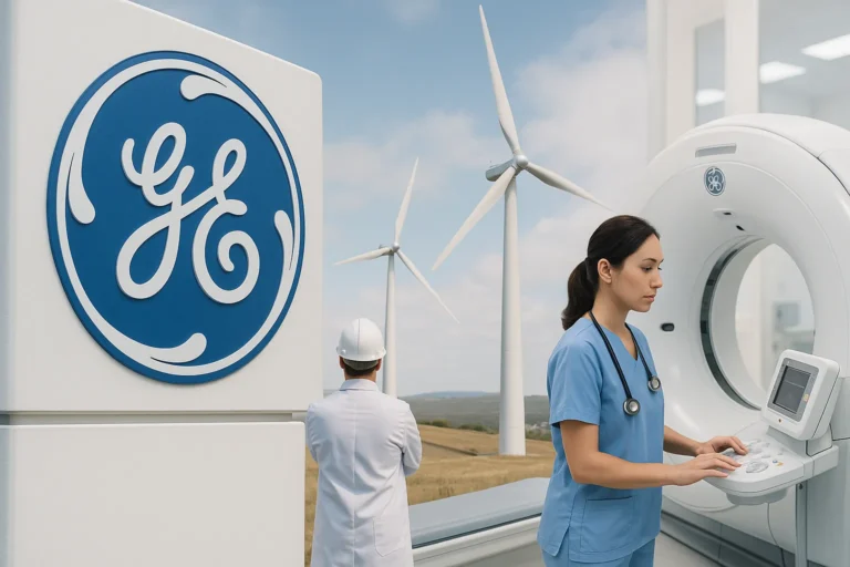 General Electric (GE – أمريكا) – شريك رئيسي في الطاقة والمعدات الطبية
