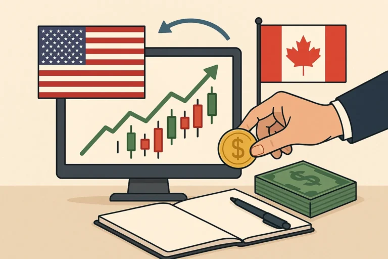 كيف تبدأ شراء الأسهم الأمريكية من كندا؟