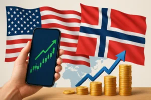 كيف تبدأ شراء الأسهم الأمريكية من النرويج؟
