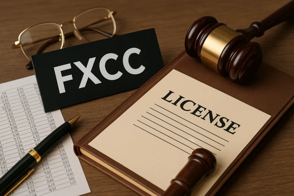 هل اف اكس سي سي مرخصة ؟