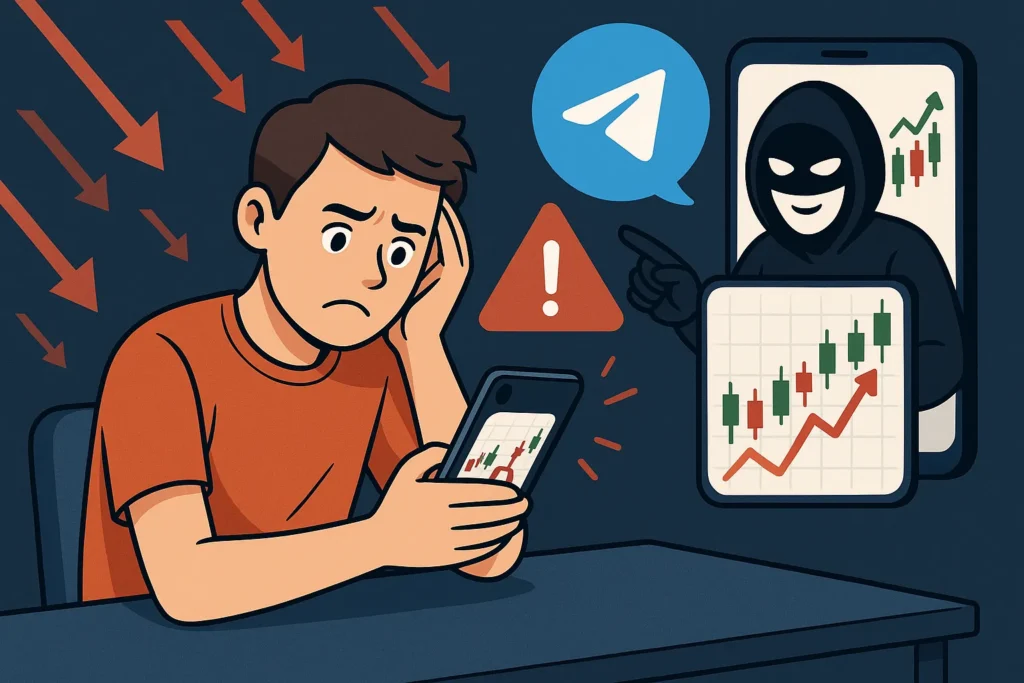 خطر قنوات النسخ (Copy Trading) المزيفة على تيليجرام يهدد المبتدئين