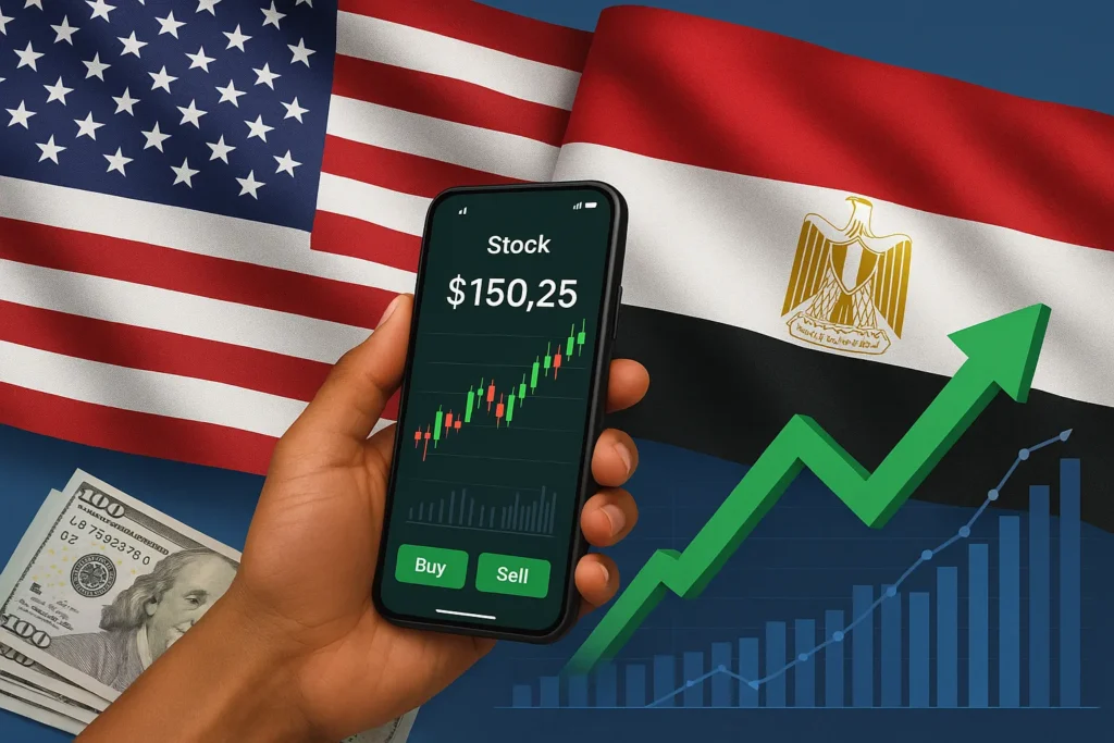 أفضل طريقة لشراء وتداول الأسهم الأمريكية من مصر