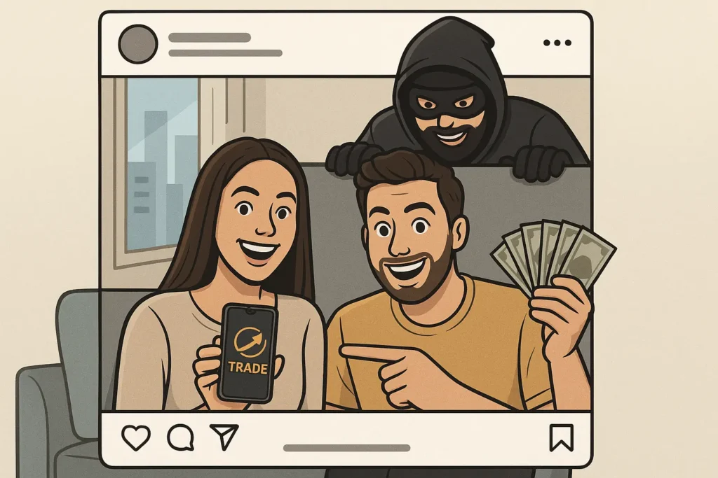 مؤثرون مزيفون يروجون لشركات تداول نصابة