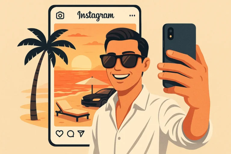 صور الرفاهية على إنستجرام لخداع المبتدئين