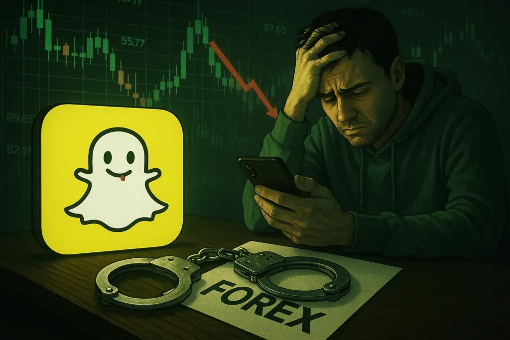 سناب شات وتحويل المتابعين إلى ضحايا نصب فوركس حديث