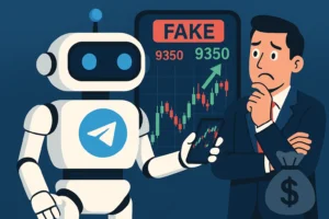 بوتات تيليجرام تعرض أسعار تداول مزيفة للإيقاع بالمستثمرين