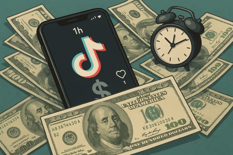 خدعة "أربح 100 دولار في ساعة" تنتشر عبر تيك توك