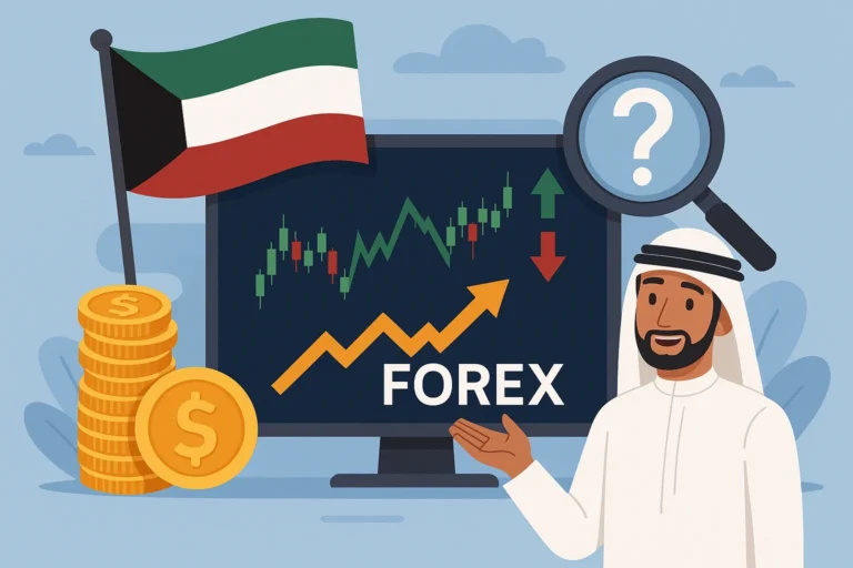 تداول الفوركس في الكويت | الوسيط الأنسب للمبتدئين؟