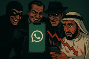 عصابات دولية تستخدم واتساب للإيقاع بالمتداولين العرب