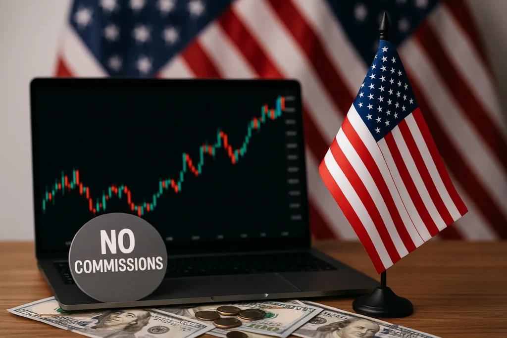 أفضل شركات تداول الفوركس في أمريكا بدون عمولة