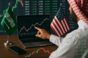 كيفية تداول الأسهم الأمريكية من السعودية