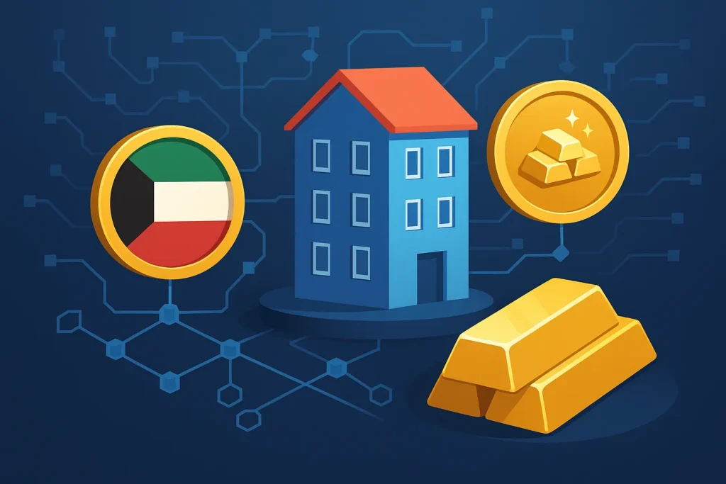 ترميز الأصول | RWA | العقار والذهب على البلوكتشين