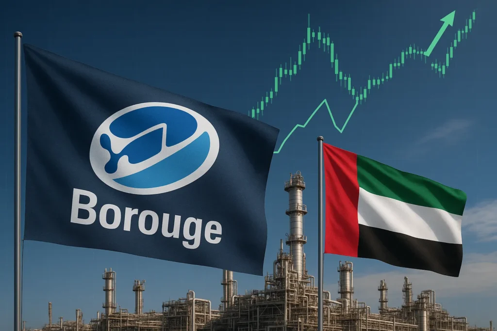 سعر سهم بروج | تداول سهم بروج | Borouge