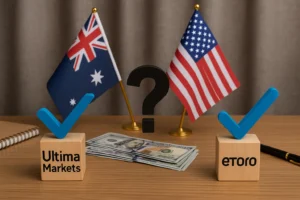 مقارنة Ultima Markets مع eToro