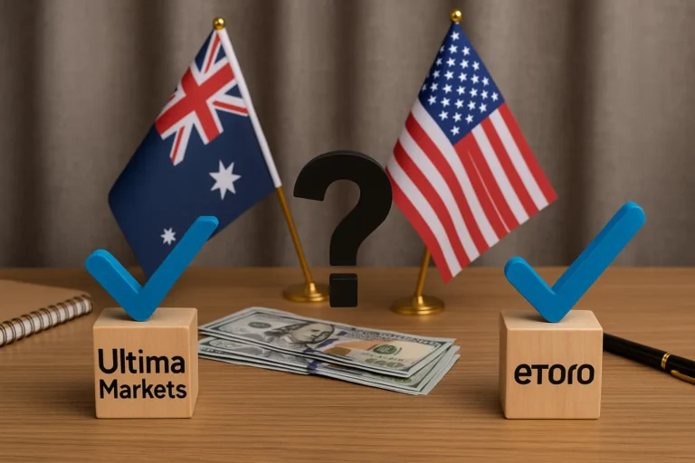 مقارنة Ultima Markets مع eToro