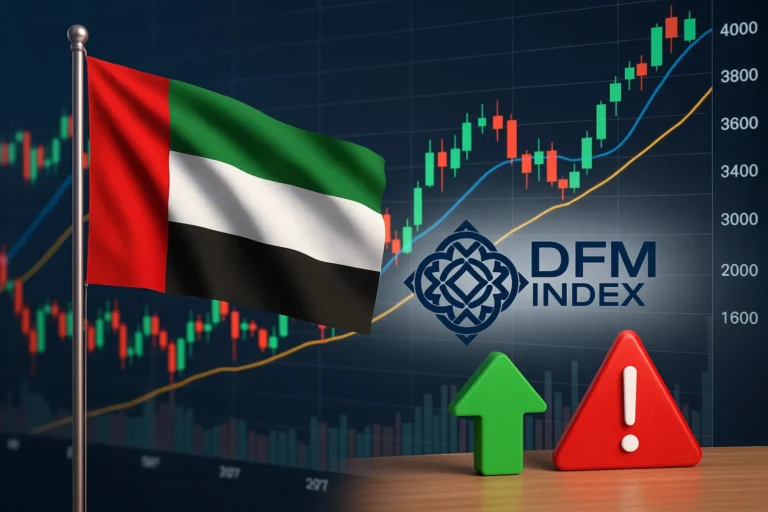 مؤشر سوق دبي المالي (DFM Index): فرص التداول والمخاطر