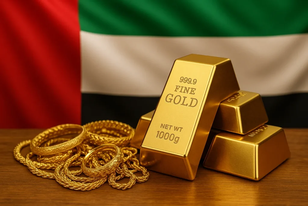 سوق الذهب في دبي | علاوات التسعير وتأثيرها على تجارة الذهب