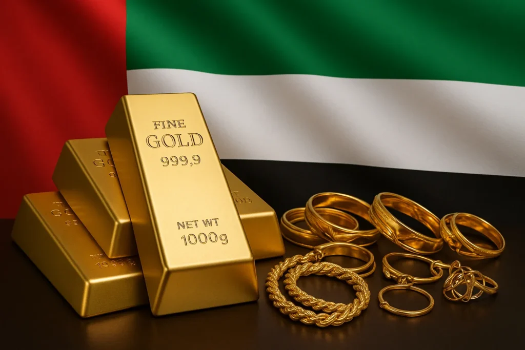 سعر جرام الذهب اليوم السبت في الإمارات بالدرهم الإماراتي | عيار 24 و 22 و 21 و 18