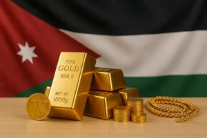 سعر الذهب اليوم الأحد في الأردن بالدينار الأردني | عيار 24 و 22 و 21 و 18 | أونصة وجرام