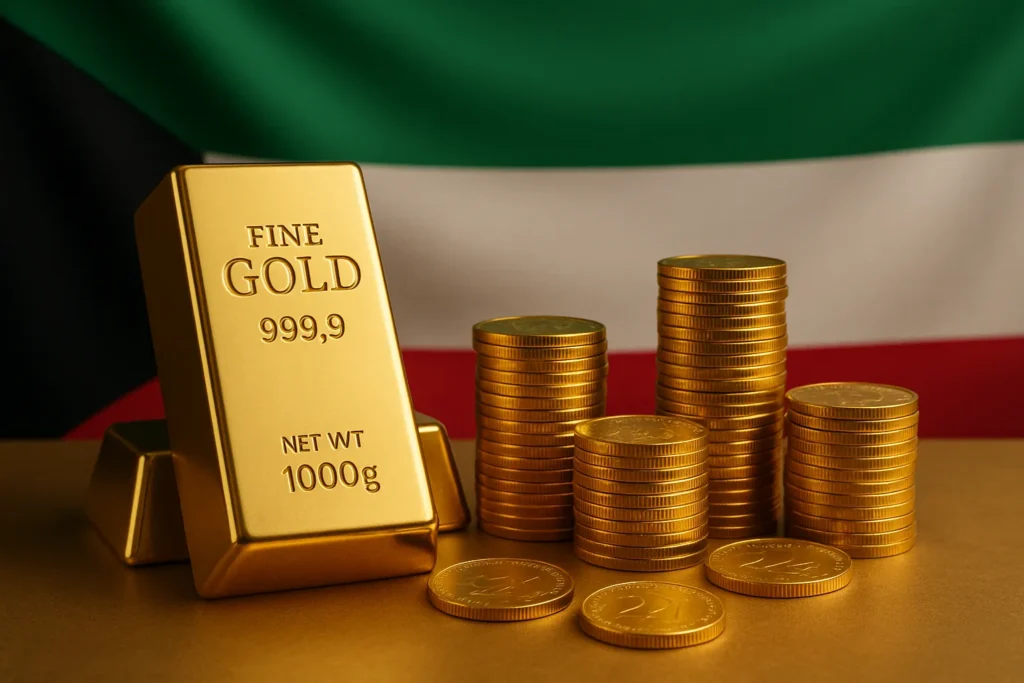 اسعار الذهب اليوم الجمعة في الكويت بالدينار الكويتي | عيار 24 و 22 و 21 و 18 | أونصة وجرام