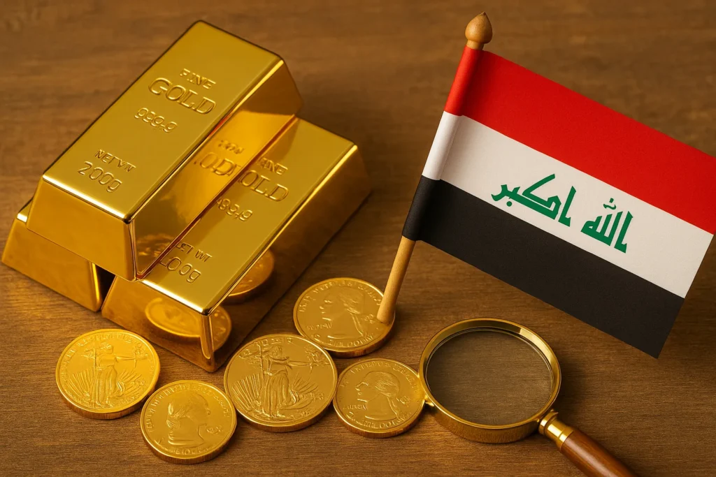 أسعار الذهب اليوم الأربعاء في العراق بالدينار العراقي – جدول محدث