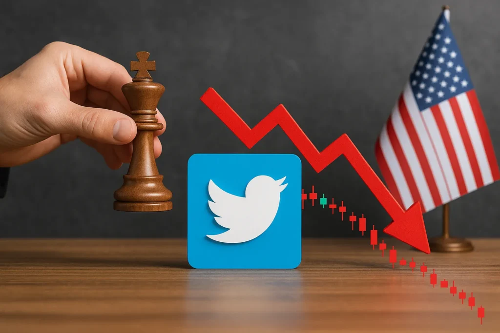 تأثير التغيرات الإدارية على قيمة سهم تويتر في السوق