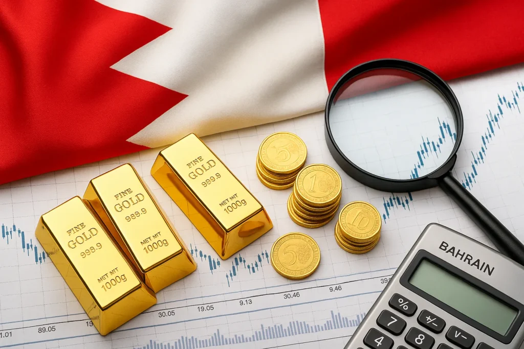 سعر جرام الذهب اليوم السبت في البحرين بالدينار البحريني | عيار 24 و 22 و 21 و 18