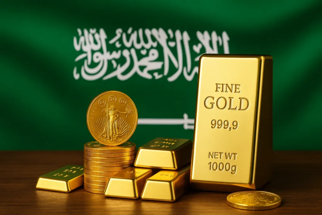 سعر الذهب اليوم الخميس في السعودية بالريال السعودي | عيار 24 و 22 و 21 و 18 | أونصة وجرام