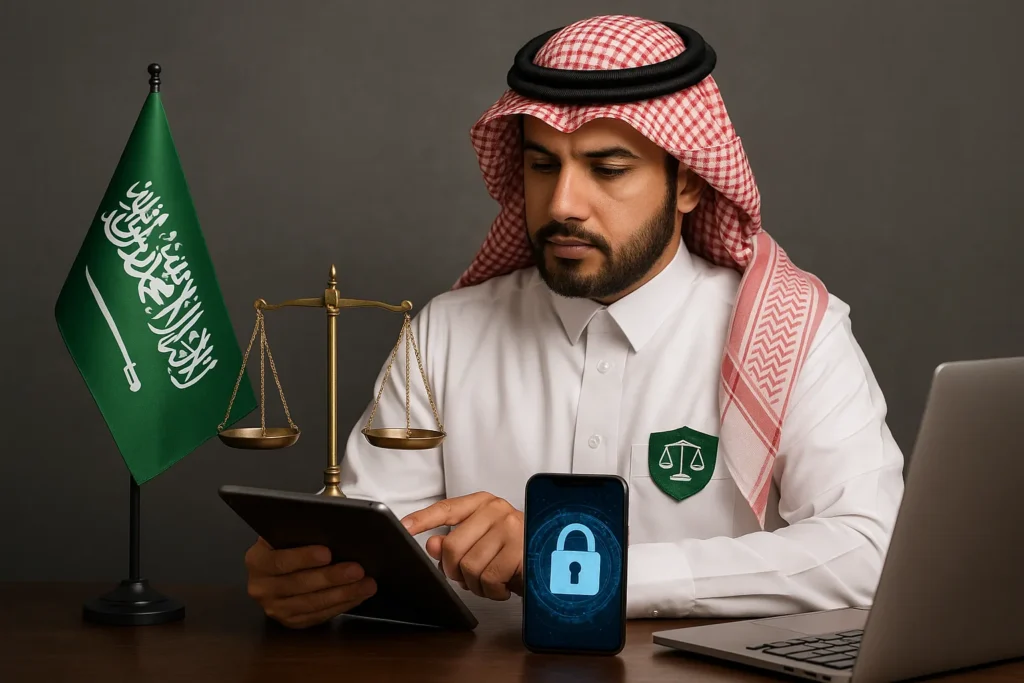 دور الهيئة السعودية للمحامين في حماية المواطنين من الاحتيال والنصب الإلكتروني