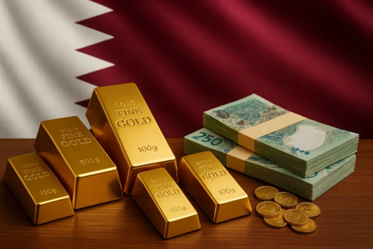 أسعار الذهب اليوم الإثنين في قطر بالريال القطري | عيار 24 و 22 و 21 و 18