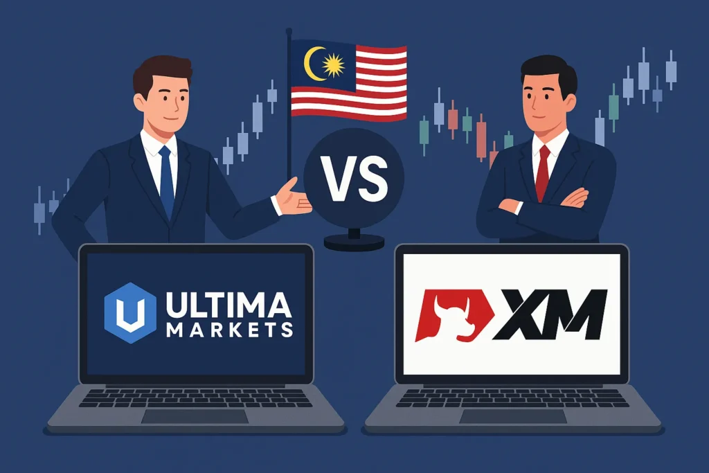 مقارنة Ultima Markets و XM – أيهما أفضل في التداول؟