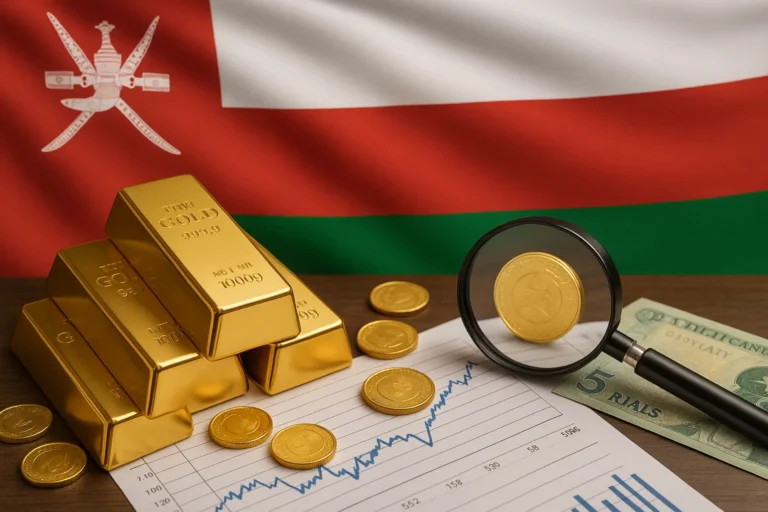 أسعار الذهب اليوم الجمعة في عمان بالريال العماني | عيار 24 و 22 و 21 و 18 | أونصة وجرام