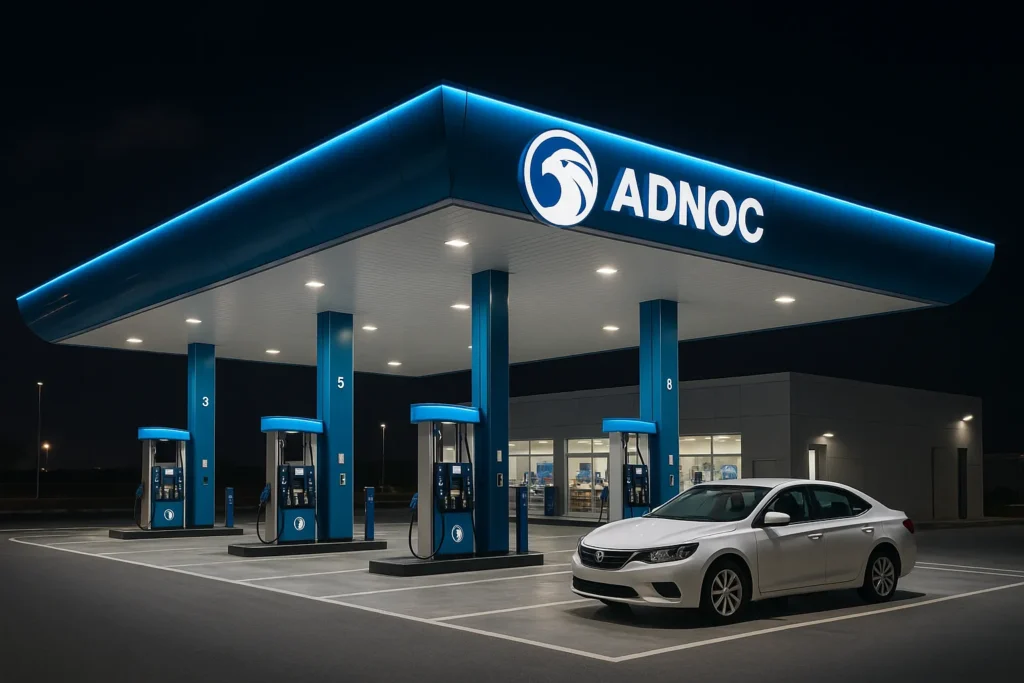 ادنوك للتوزيع | أكبر سلسلة محطات وقود