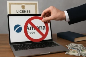 Amana Trade – موقع منسوخ يستخدم الصفة الاعتبارية لشركة مرخصة
