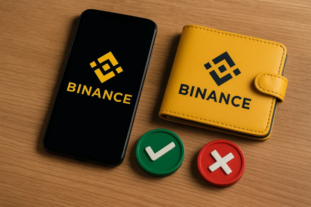 محفظة بينانس | مميزات وعيوب