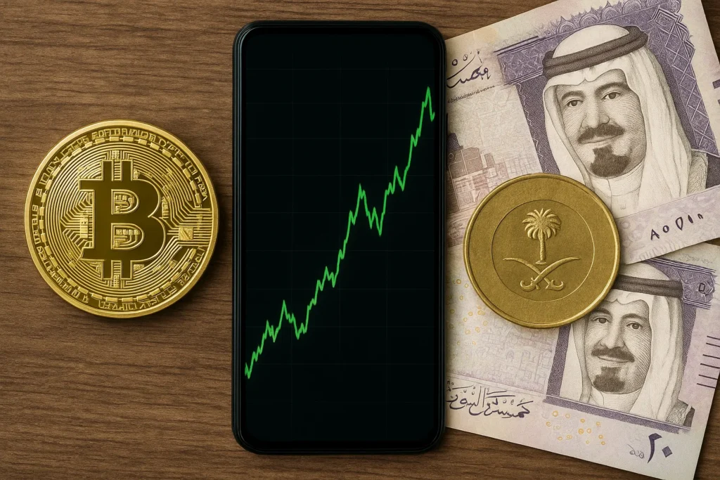 البيتكوين مقابل الريال | سعر البيتكوين اليوم بالريال السعودي وتحليل تقلباته
