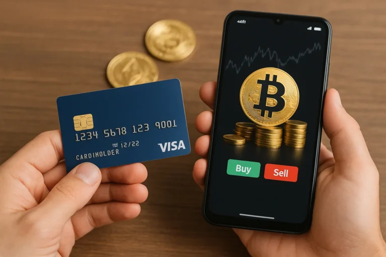 شراء عملات رقمية بالفيزا | خطوات سريعة وآمنة لشراء العملات بالبطاقة