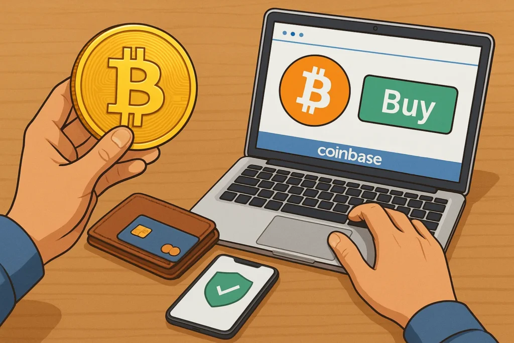 شراء بيتكوين | دليل مبسط لشراء البيتكوين بأمان للمبتدئين