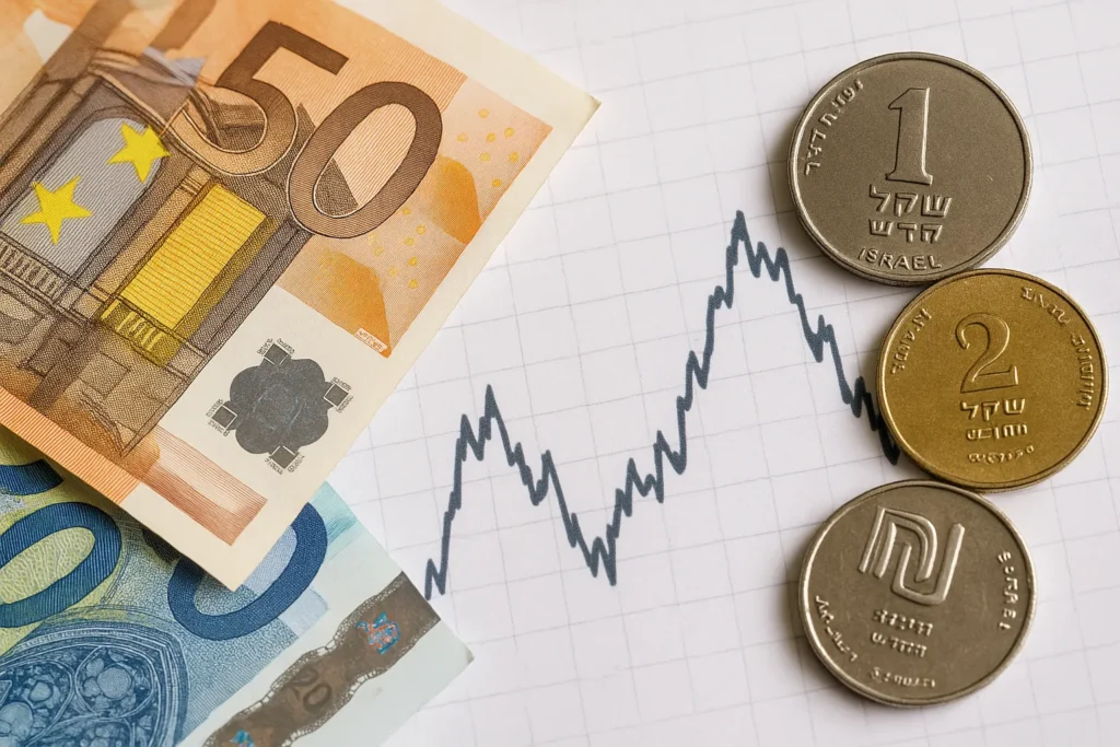 سعر اليورو مقابل الشيكل | EUR to NIS | تحديث حي ومباشر