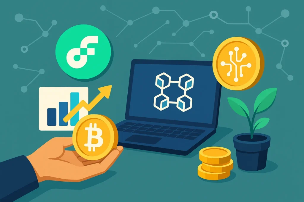 فلو | Flow | اكتشف كيفية الاستثمار في مشاريع البلوكتشين الذكية