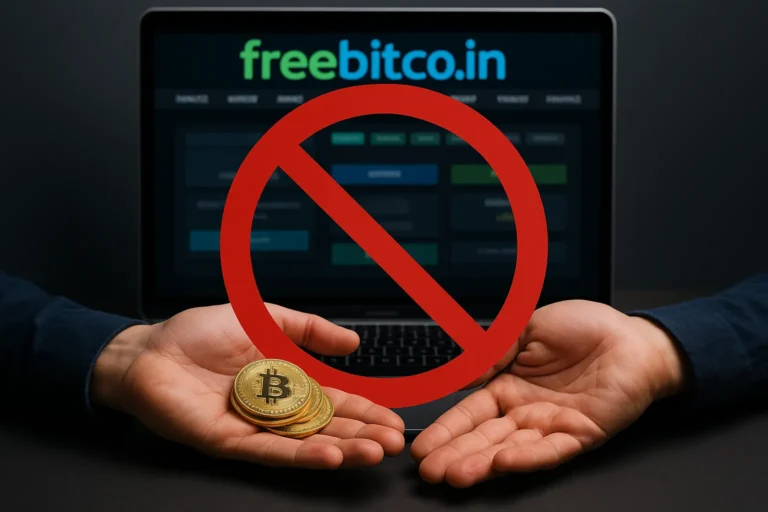 نصب موقع Freebitco.in