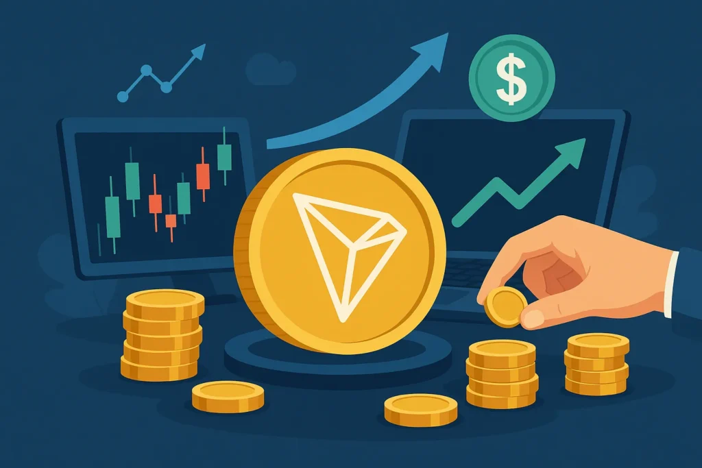 ترون | TRON – TRX | تداول عملة المحتوى اللامركزي وحقق أرباحاً ذكية
