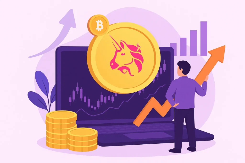 يوني سواب | Uniswap – UNI | استثمر في المنصة اللامركزية الرائدة للتداول