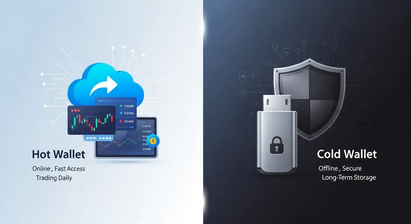 أنواع محافظ البيتكوين المتاحة